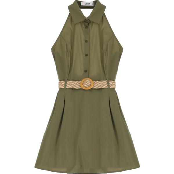 vestiti corti Please verde