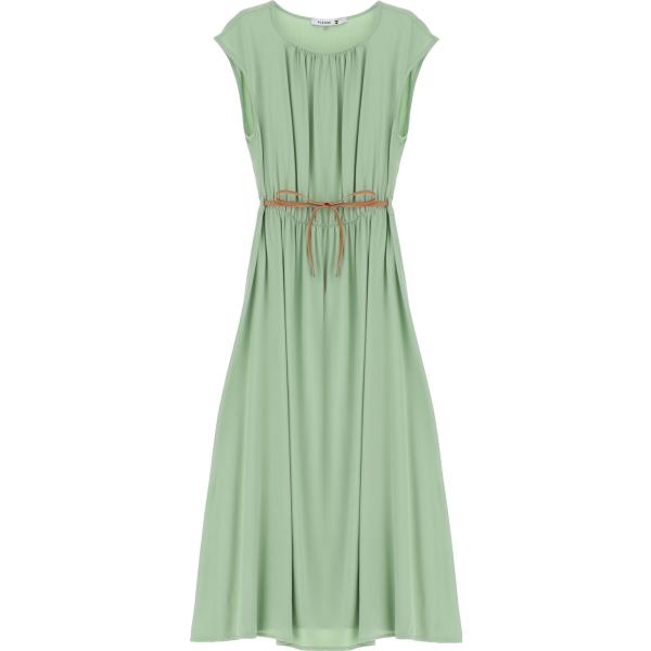 vestiti lunghi Please verde