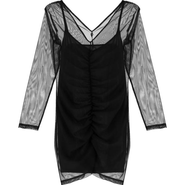 vestiti corti Please nero