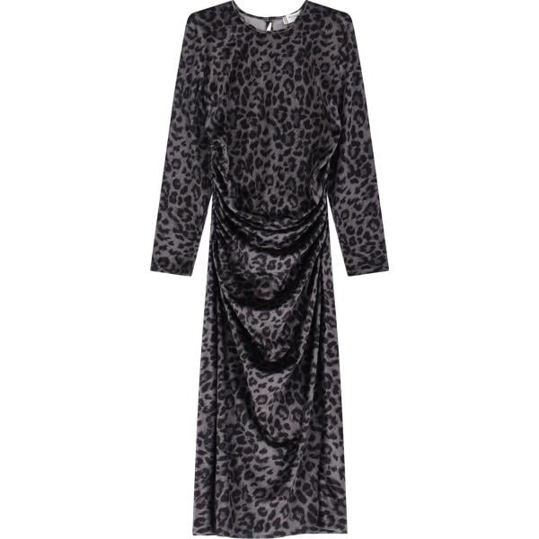 vestiti lunghi Please nero animalier