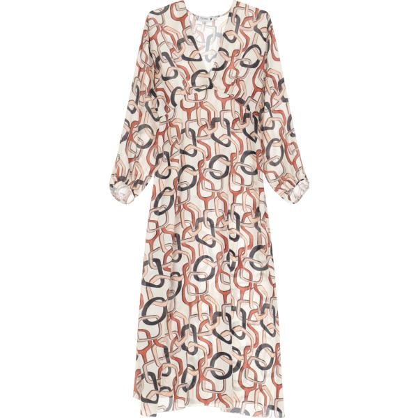 vestiti midi/longuette Please rosa con stampe