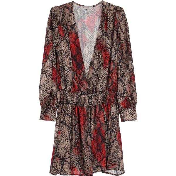 vestiti corti Please marrone animalier
