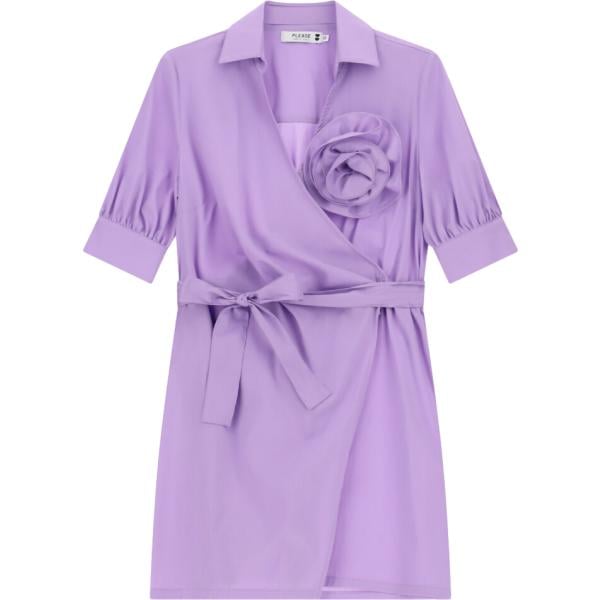 vestiti lunghi Please viola a fiori