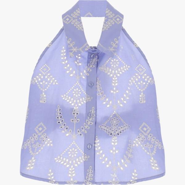 top Please viola tinta unita