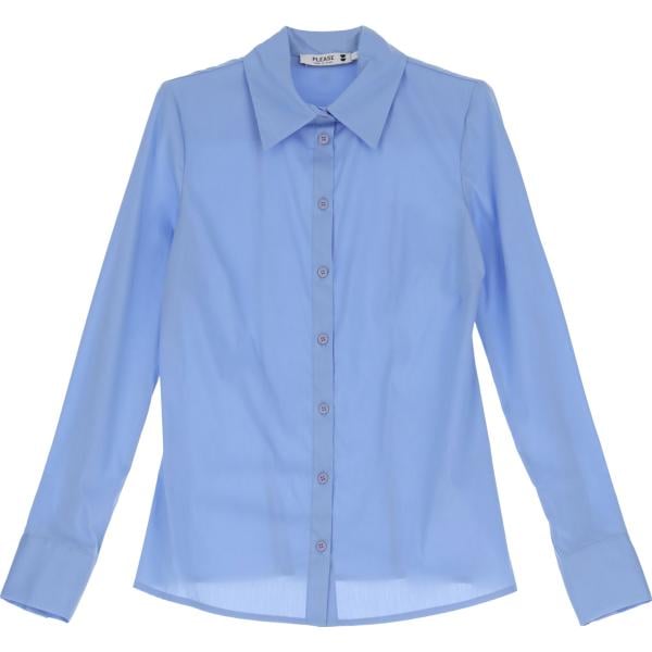 camicie Please blu
