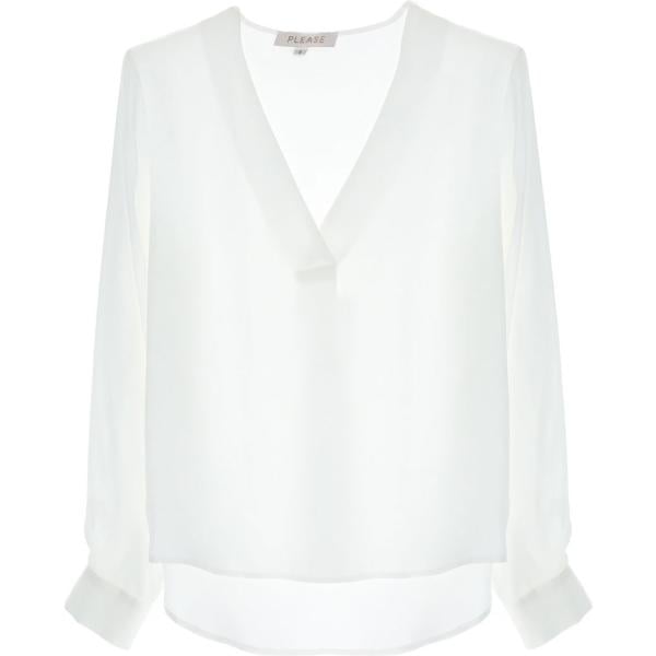 bluse Please bianco