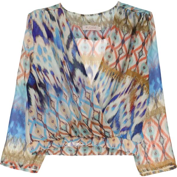 camicie Please marrone