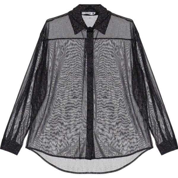 camicie Please grigio a righe