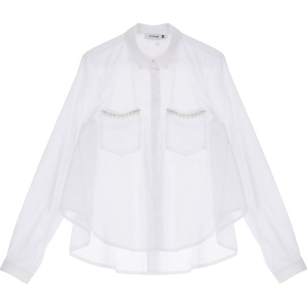 camicie Please bianco