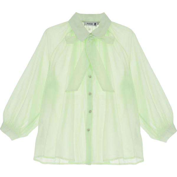camicie Please verde