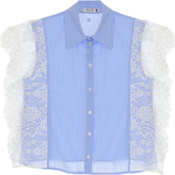 camicie Please viola a fiori