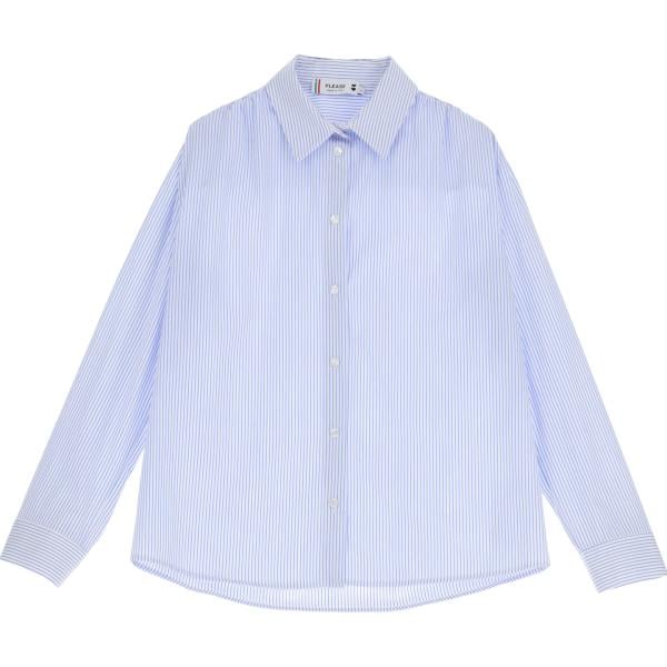 camicie Please bianco a righe