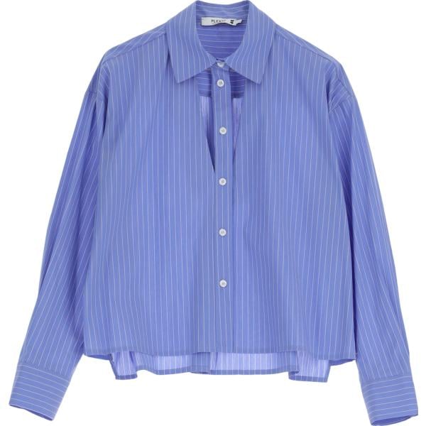 camicie Please blu a righe