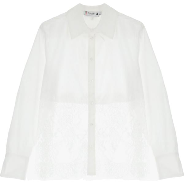 camicie Please bianco