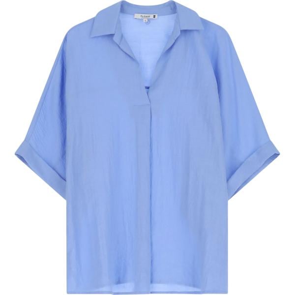 camicie a manica corta Please blu