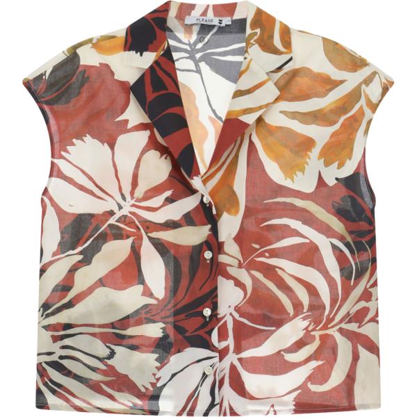 camicie Please multicolore con stampe