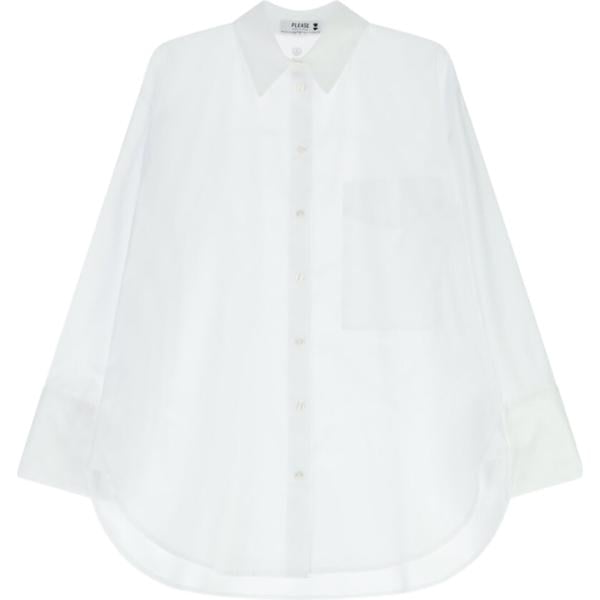 camicie Please bianco