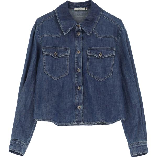 camicie Please blu