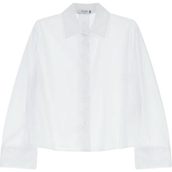 camicie Please bianco