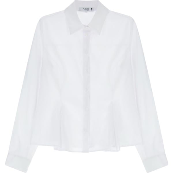 camicie Please bianco
