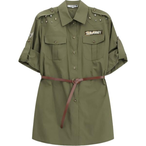 camicie Please verde