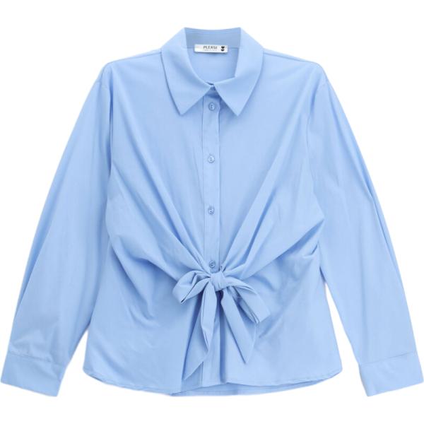 camicie Please blu