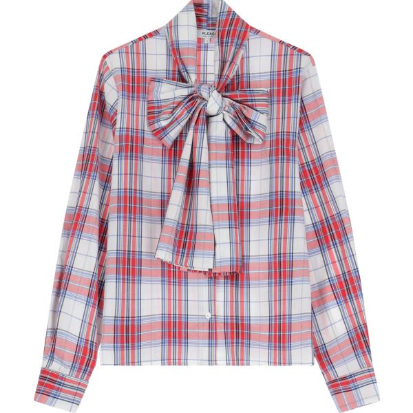 camicie Please bianco a righe