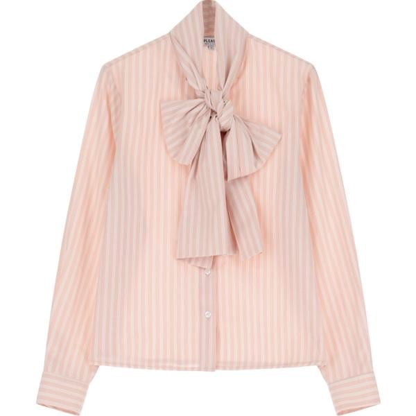 camicie Please rosa a righe