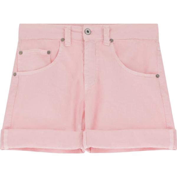 shorts Please rosa tinta unita