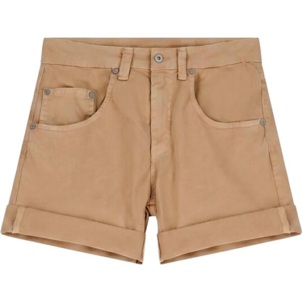 Shorts da donna in marrone chiaro Please