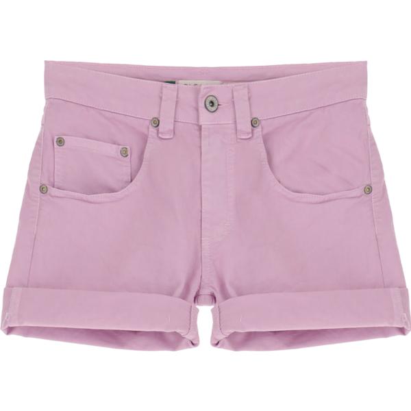 shorts Please rosa tinta unita