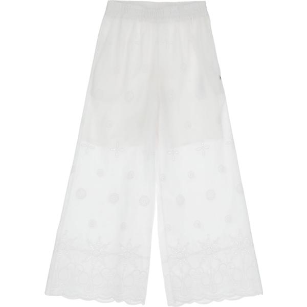 pantaloni capri Please bianco