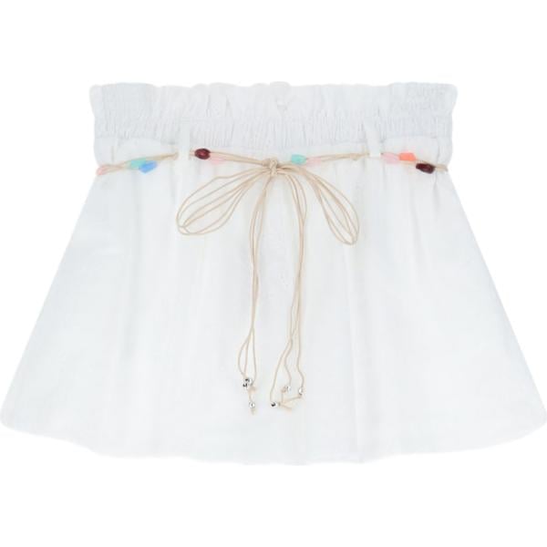 shorts Please bianco tinta unita