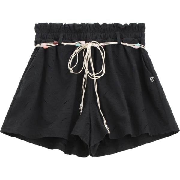 shorts Please nero tinta unita