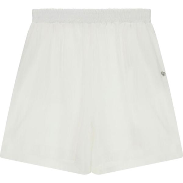 Shorts da donna in bianco avorio corto Please