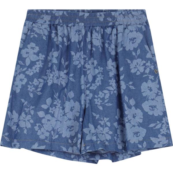 gonne Please blu a fiori