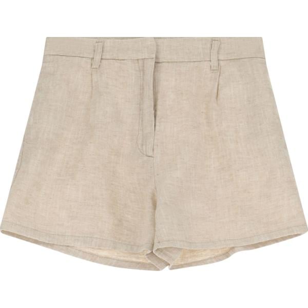 pantaloni corti Please marrone tinta unita
