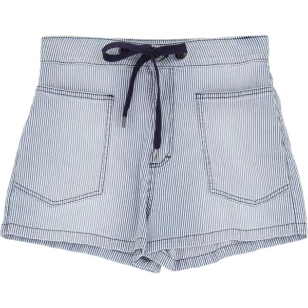 shorts Please bianco a righe