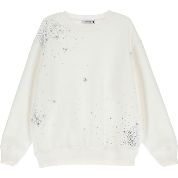 felpe Please bianco