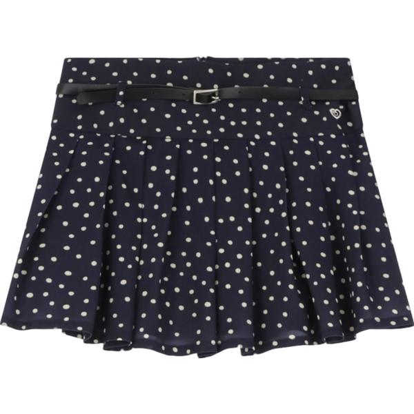 minigonne Please blu a pois
