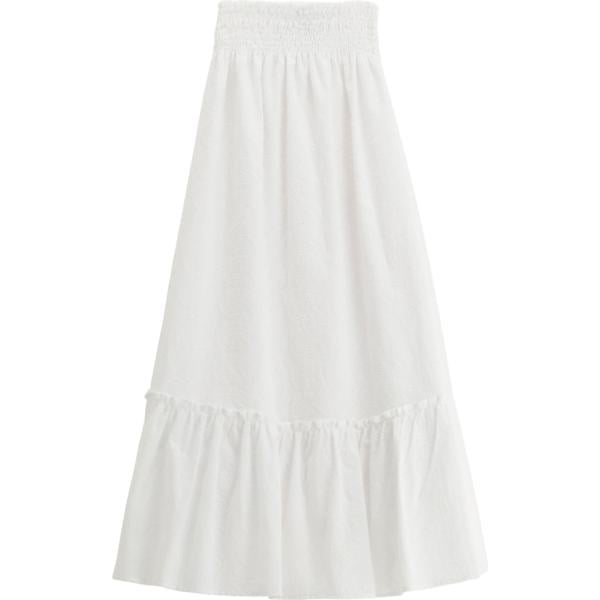 gonne lunghe Please bianco con stampe