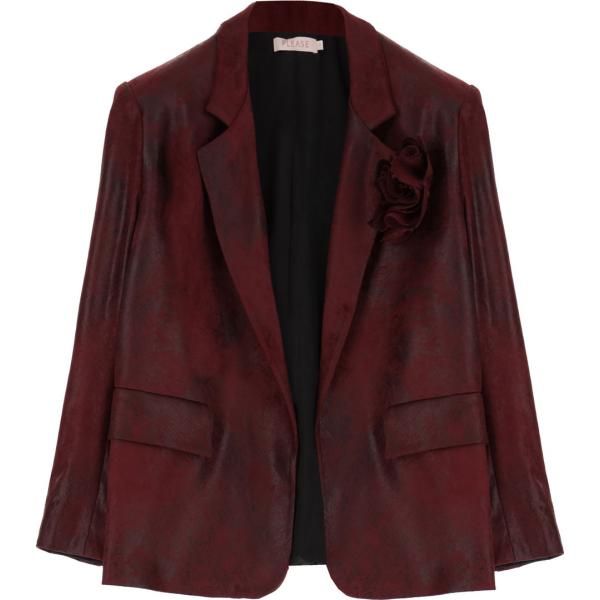 blazer Please marrone