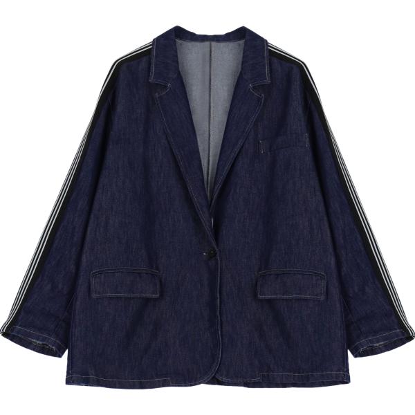 blazer Please blu a righe