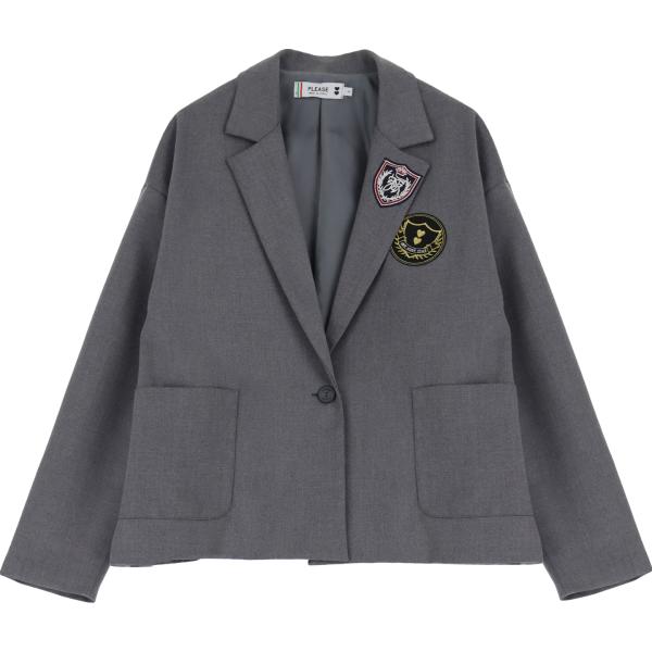 blazer Please grigio