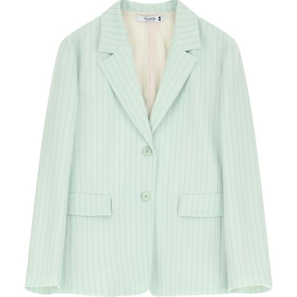 blazer Please blu a righe