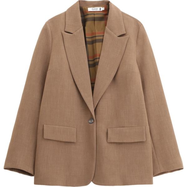 blazer Please marrone