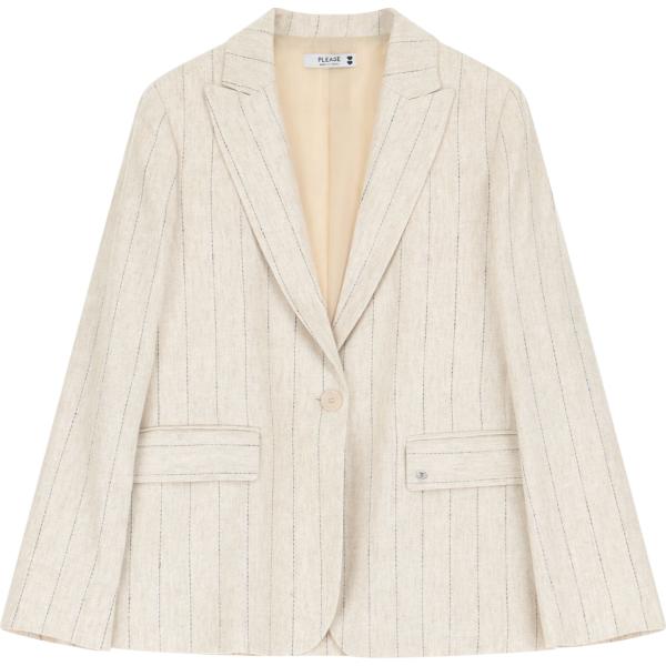 blazer Please rosa a righe