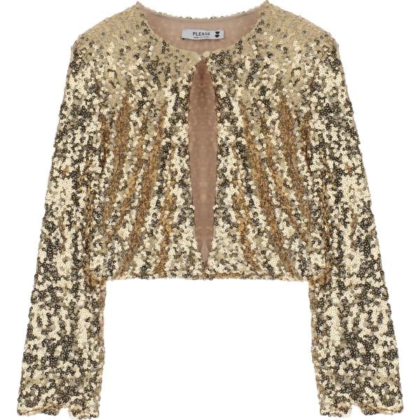 cardigans Please marrone tinta unita