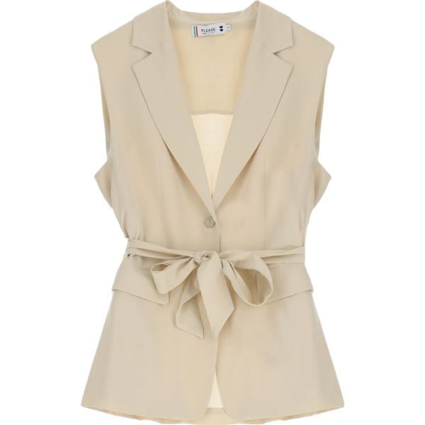 gilet Please marrone