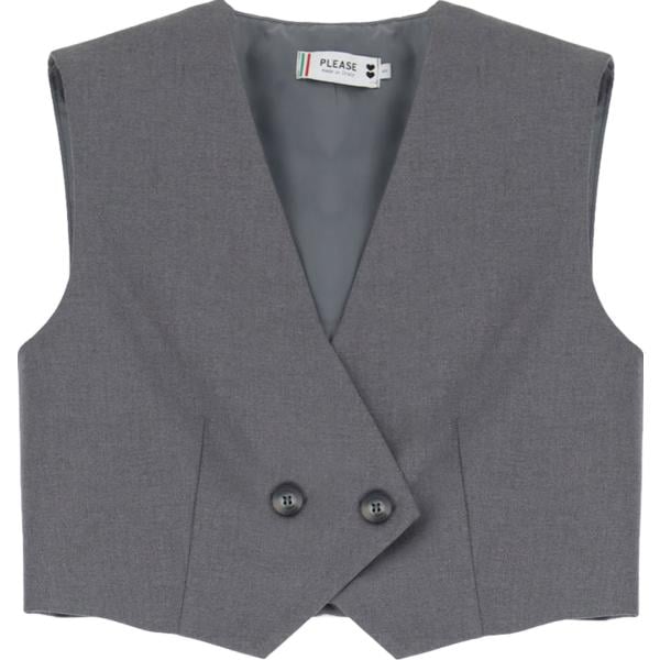 gilet Please grigio